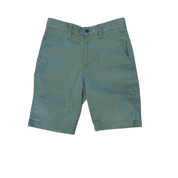 Volcom Green Chino Shorts Women’s Size 28 Skater Vibe Outdoors Summer Wear - Picture 1 of 12